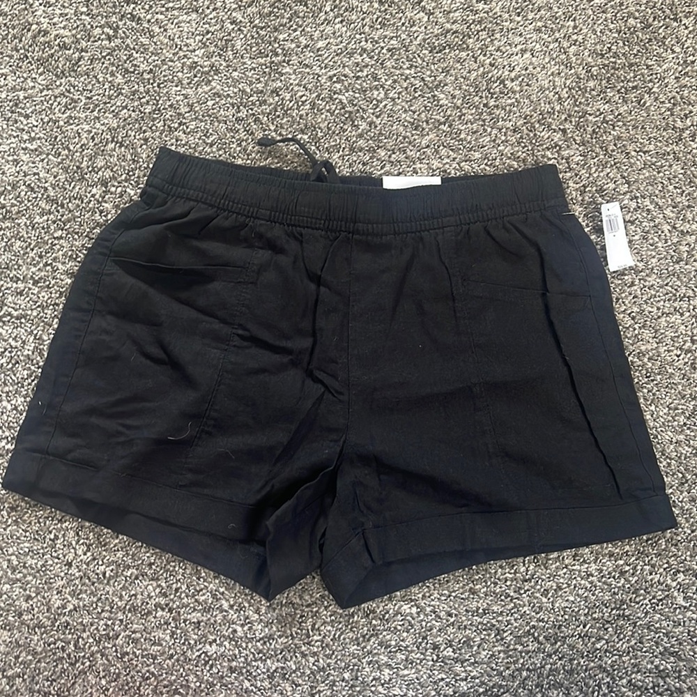 Old Navy Black High-Rise Shorts
